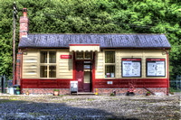 Consall Ticket Office at Consall on the Churnet Valley Railway